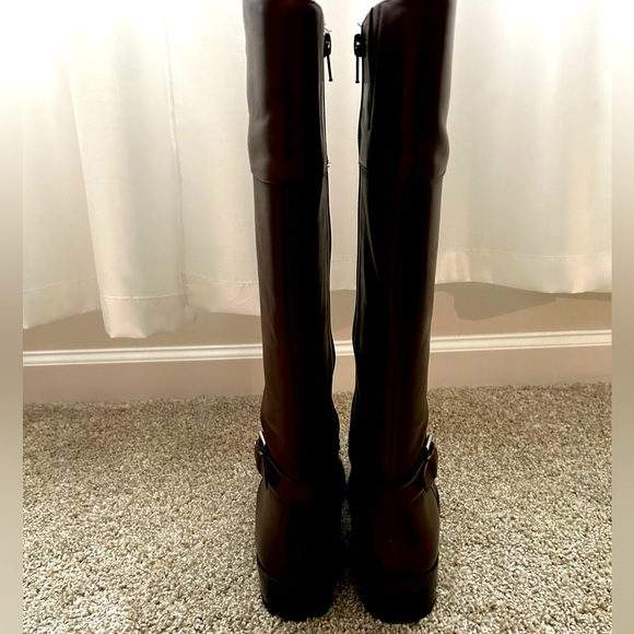 Lauren Ralph Lauren Women's Madisen Knee High Boots Size 9B Brown - Picture 6 of 11